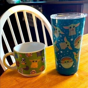 Star Wars Themed Mug and Tumbler Set